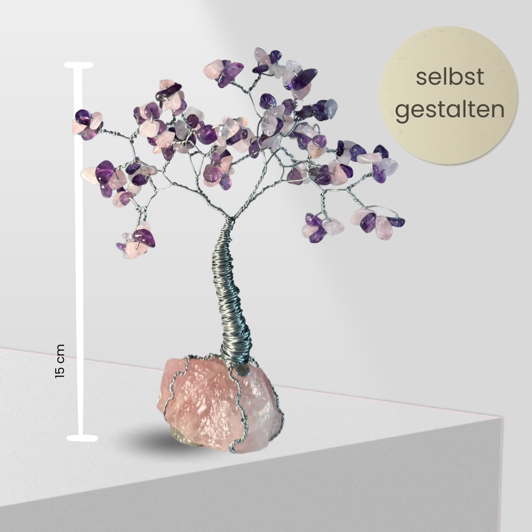 Edelsteinbaum personalisiert - handgefertigt