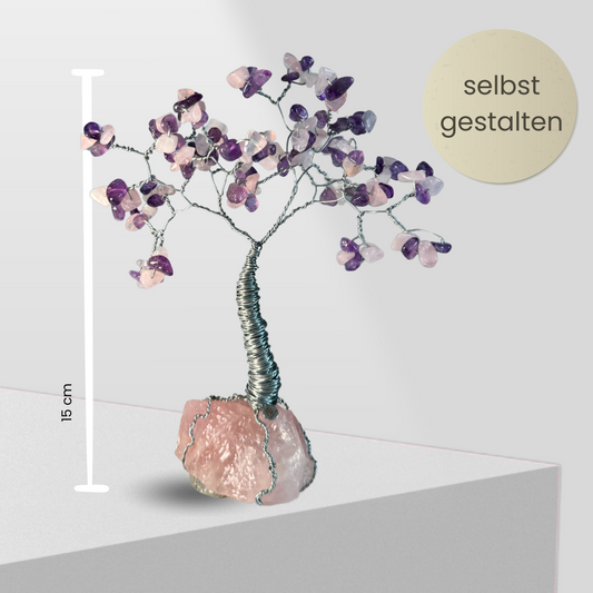Handgefertigter Edelsteinbaum