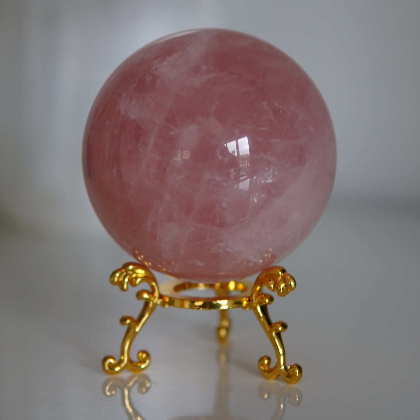 Sphere/Kugel Rosenquarz