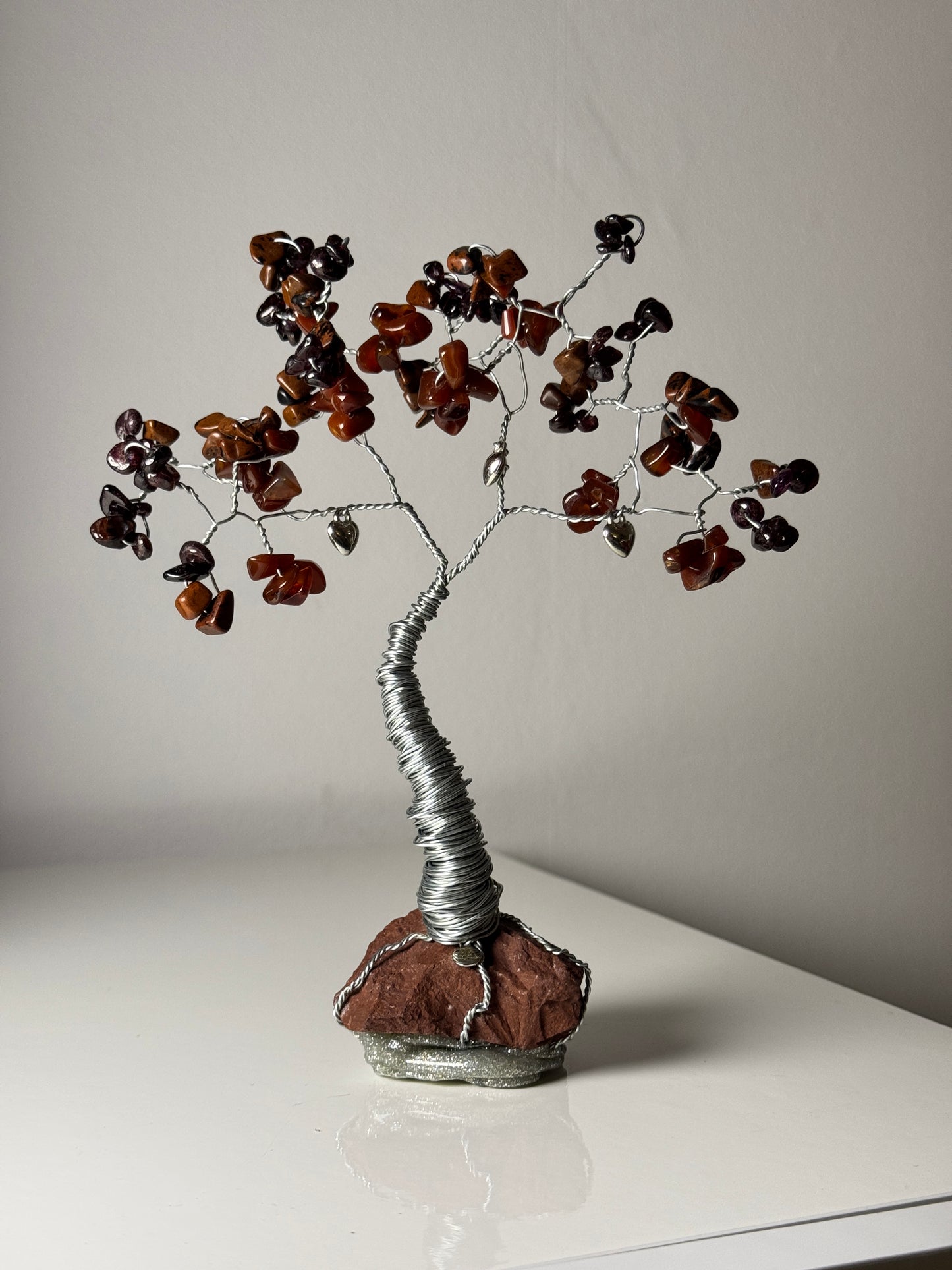 Edelsteinbaum personalisiert - handgefertigt