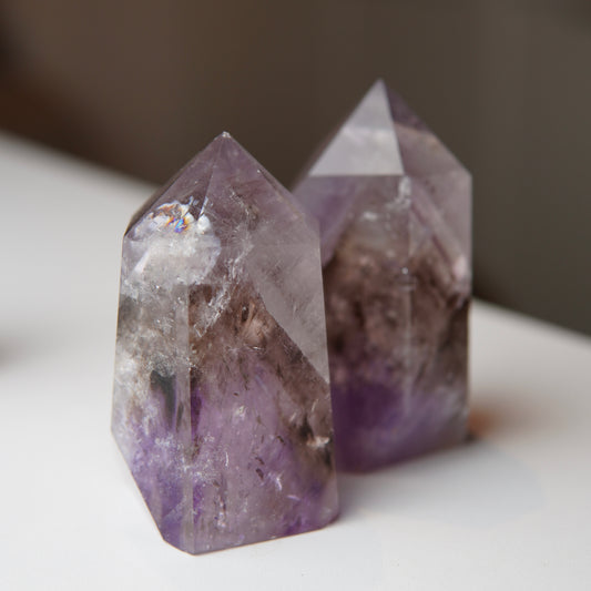 Amethyst Rauchquarz Türme - Brasilien