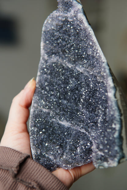 Midnight Sugar Amethyst Cluster