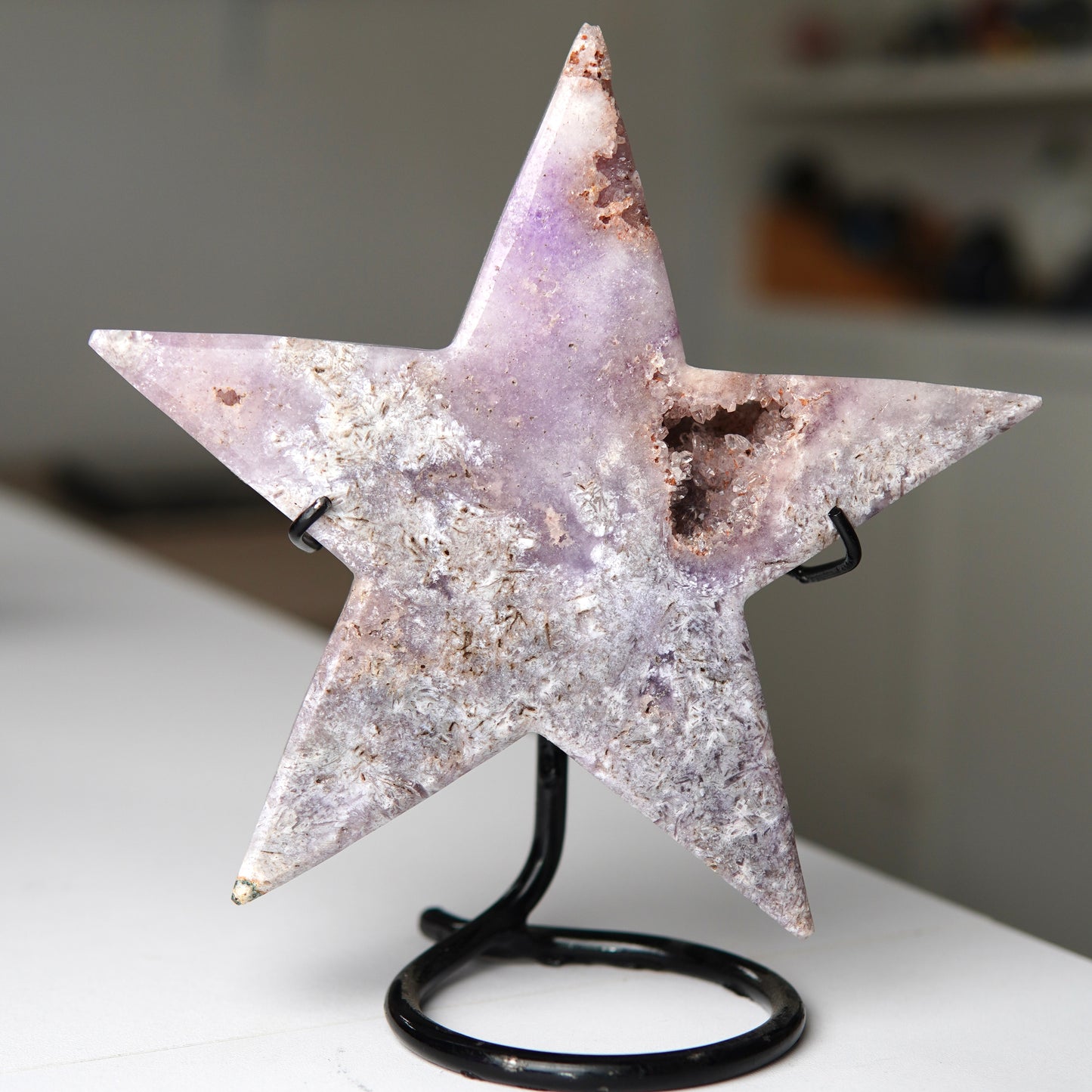 Pink Amethyst Sterne