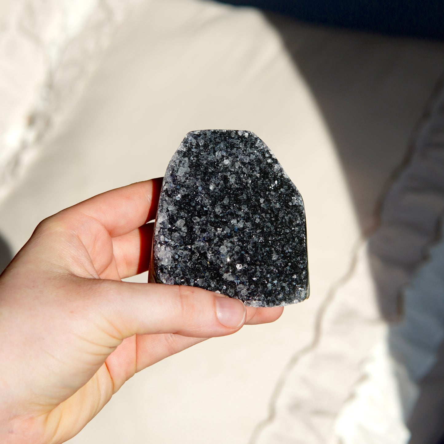 Black Amethyst Cluster - Uruguay