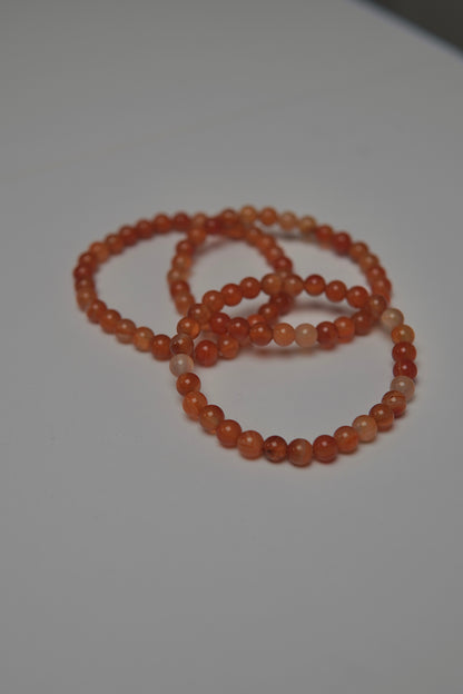 Kugelarmband Karneol Medium