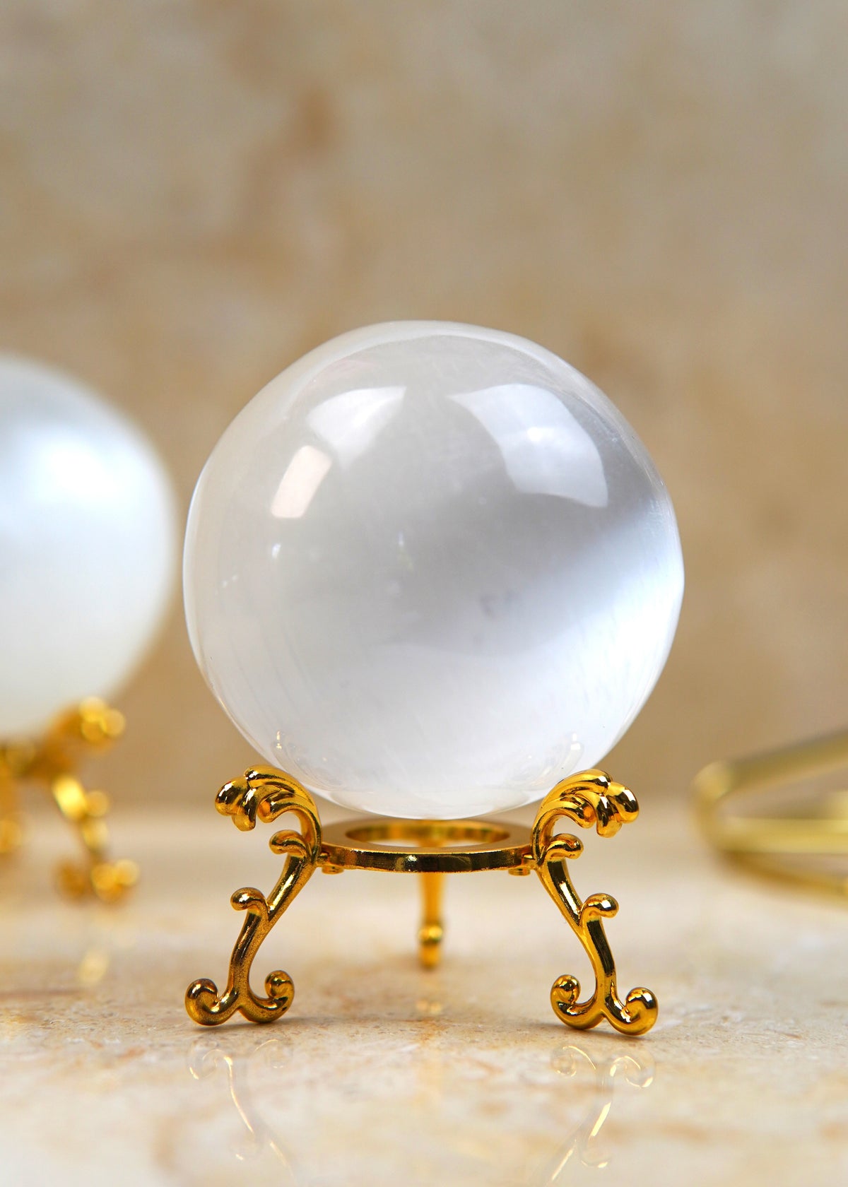 Sphere/Kugel Selenit