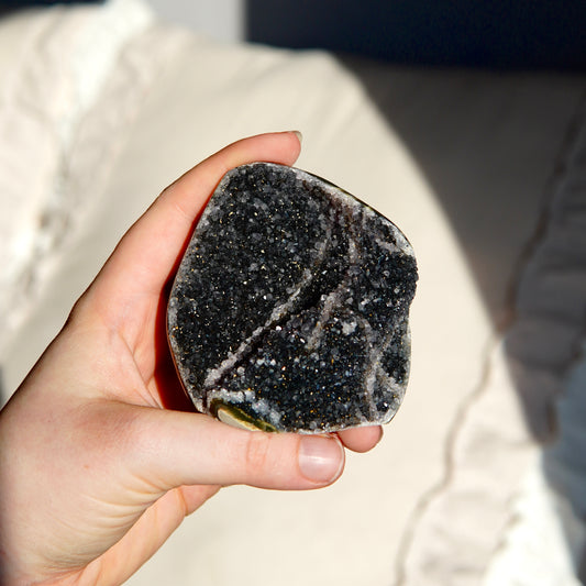 Black Amethyst Cluster - Uruguay