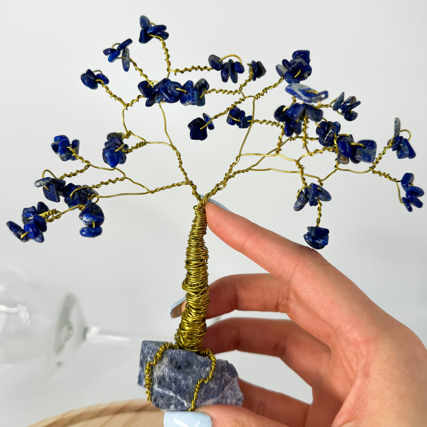 Edelsteinbaum Lapislazuli & Sodalith