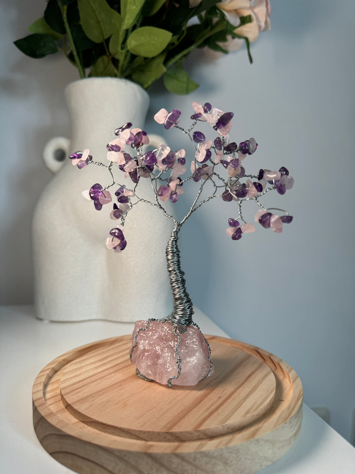 Handgefertigter Edelsteinbaum