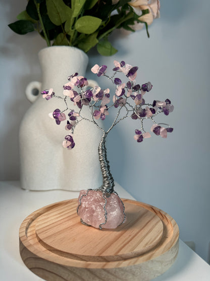 Handgefertigter Edelsteinbaum