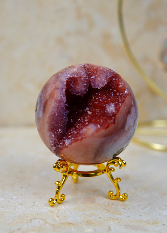 Pink Amethyst Sphere/Kugel
