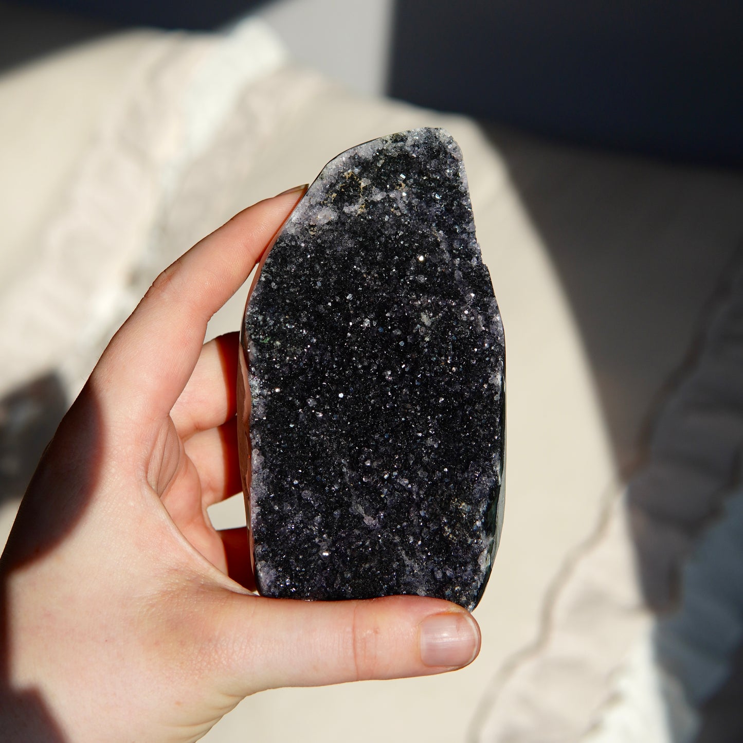 Black Amethyst Cluster - Uruguay