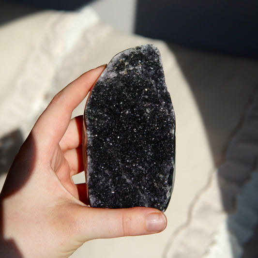 Black Amethyst Cluster - Uruguay