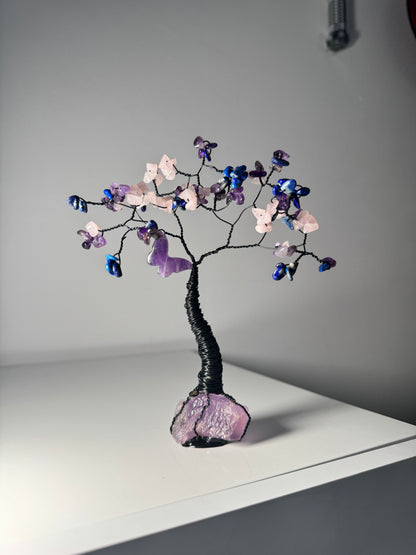 Edelsteinbaum personalisiert - handgefertigt