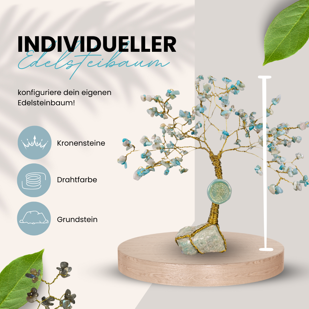 Individueller Edelsteinbaum MITTEL