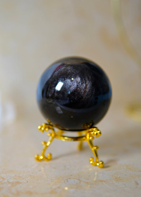 Silber Obsidian Kugel/Sphere