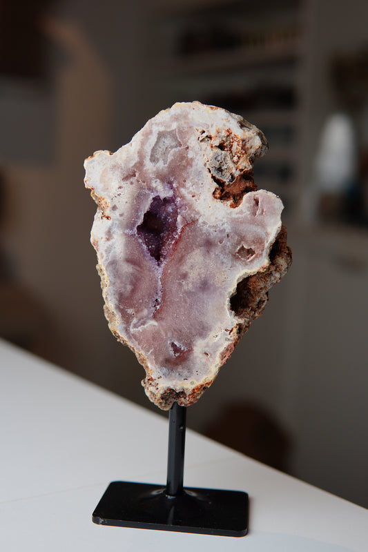 Pink Amethyst Stand on