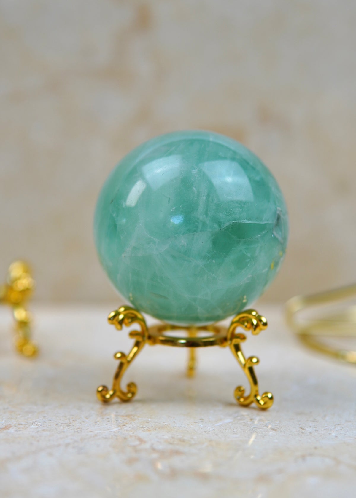 Shlushy Fluorit Sphere/Kugel
