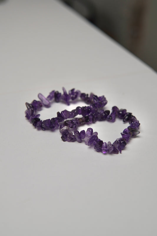 Splitterarmband Amethyst