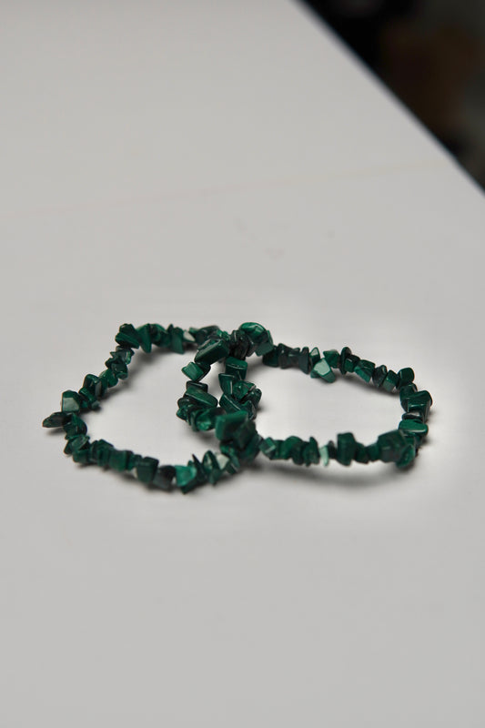 Splitterarmband Malachit