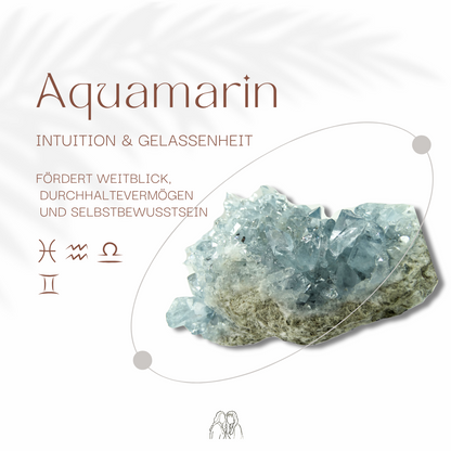 Kugelarmband Aquamarin - facettiert