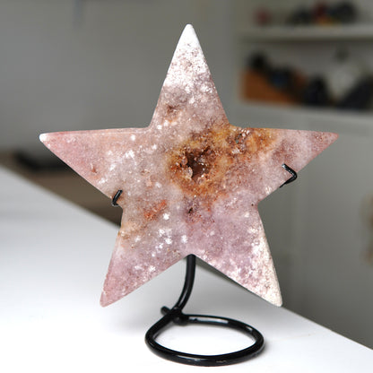 Pink Amethyst Sterne
