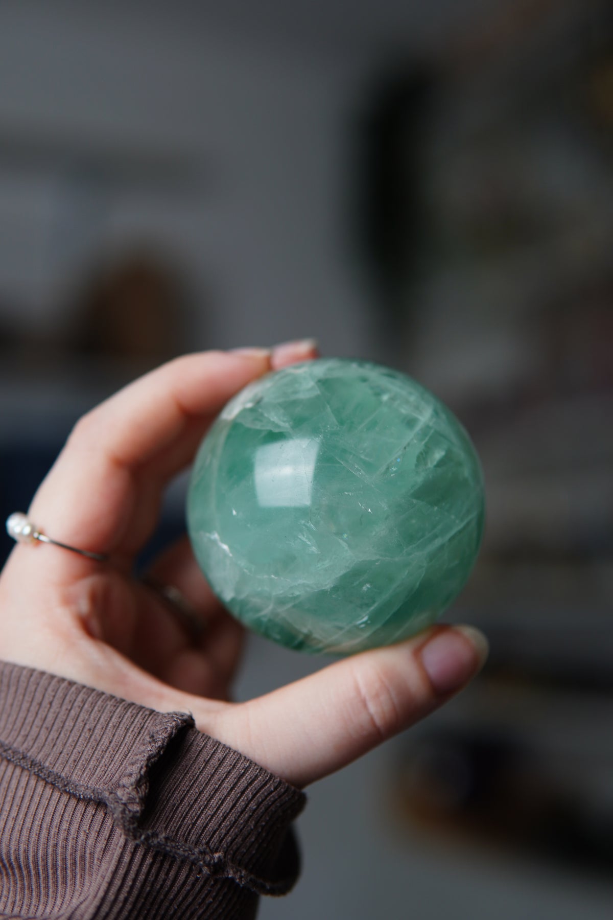 Shlushy Fluorit Sphere/Kugel