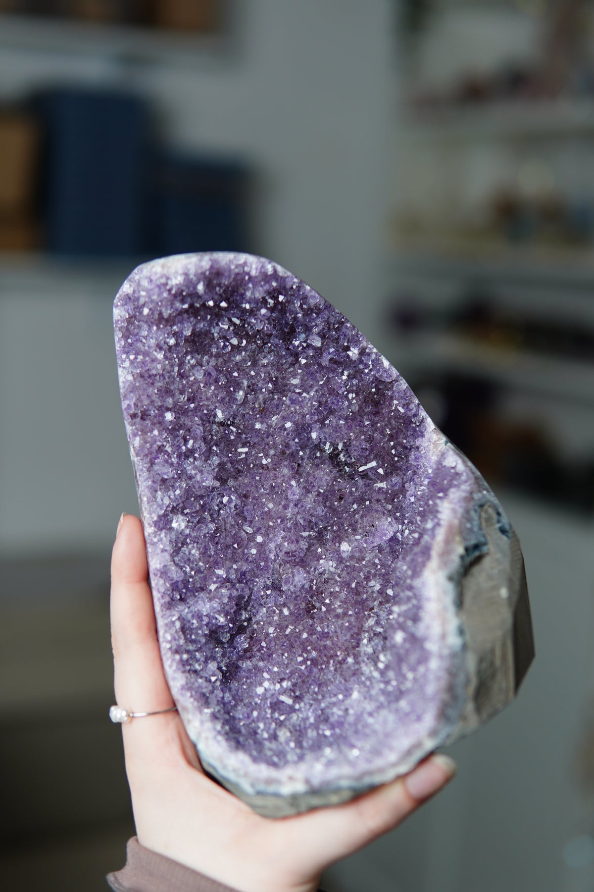 Berry Sugar Amethyst Cluster