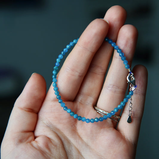 Apatit Armband - Facetttiert