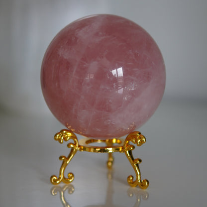 Sphere/Kugel Rosenquarz