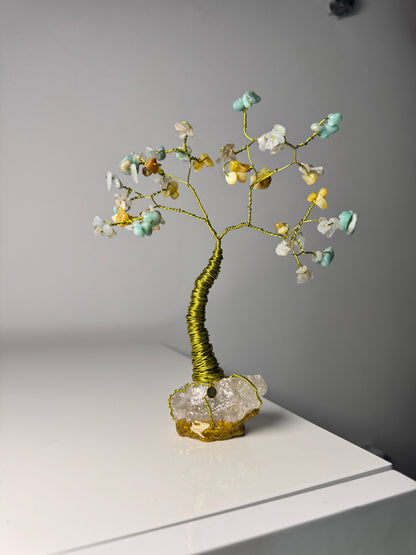 Edelsteinbaum personalisiert - handgefertigt