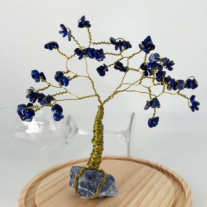 Edelsteinbaum Lapislazuli & Sodalith