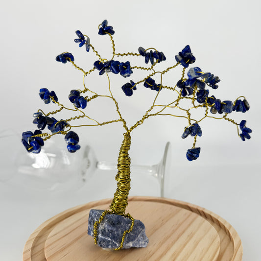 Edelsteinbaum Lapislazuli & Sodalith