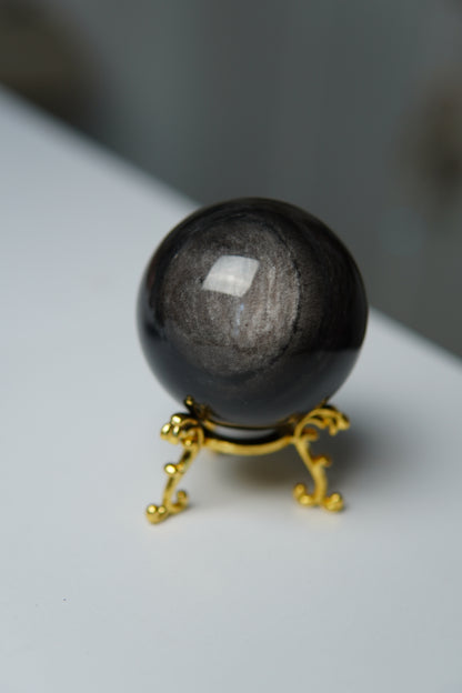 Silber Obsidian Kugel/Sphere