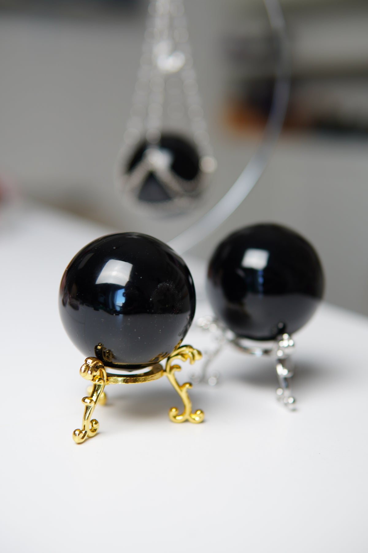 Obsidian Kugel/Sphere