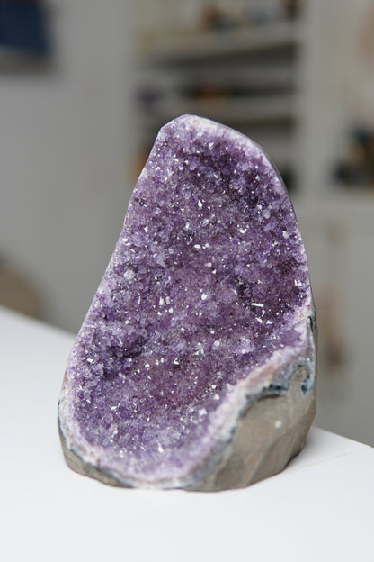 Berry Sugar Amethyst Cluster