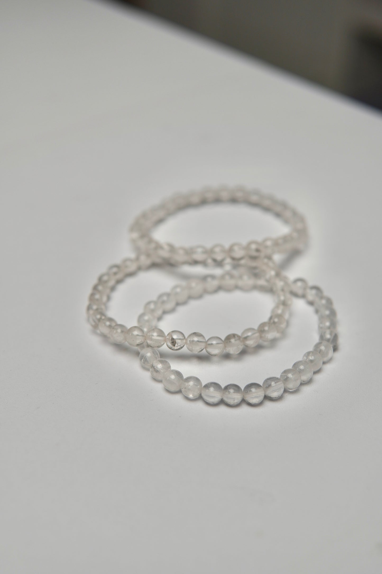 Kugelarmband Bergkristall Medium