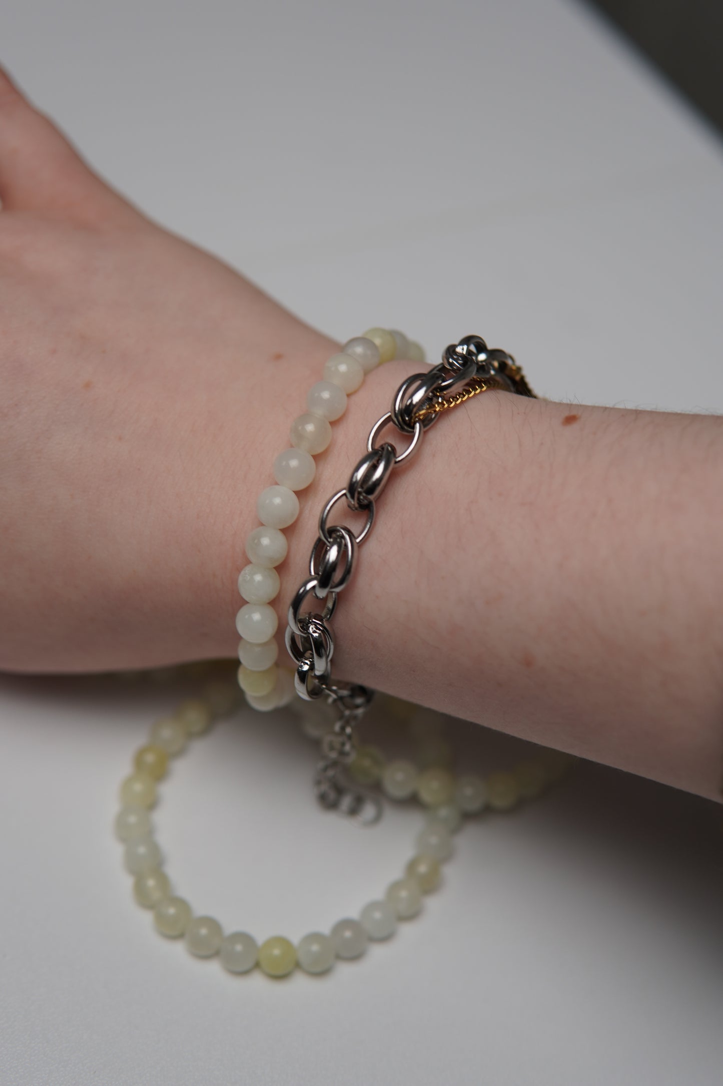 Kugelarmband Jade Medium