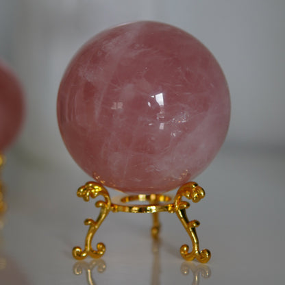 Sphere/Kugel Rosenquarz
