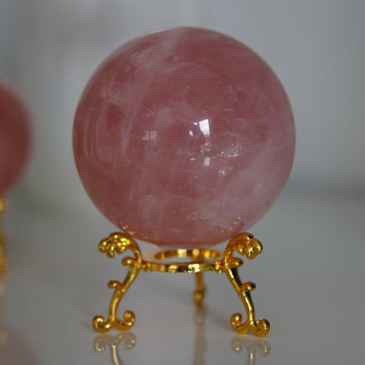Sphere/Kugel Rosenquarz