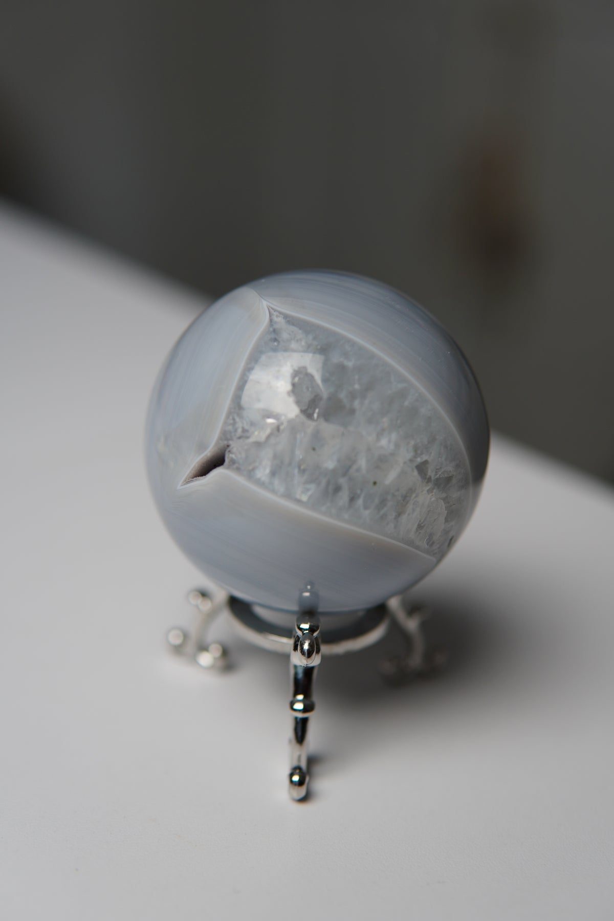 Druzy Achat Sphere/Kugel