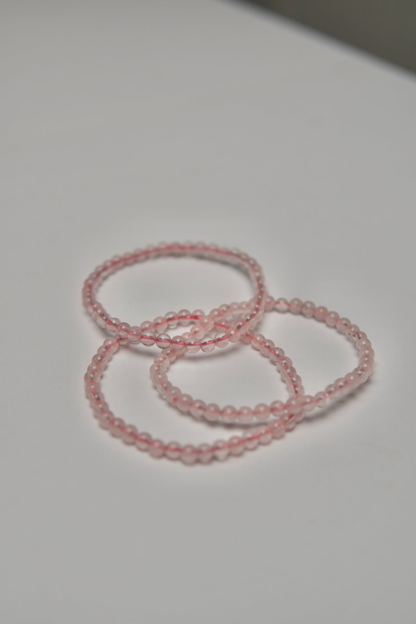 Kugelarmband Rosenquarz