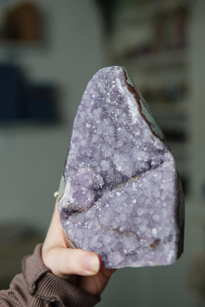 Lavendel Sugar Amethyst Cluster