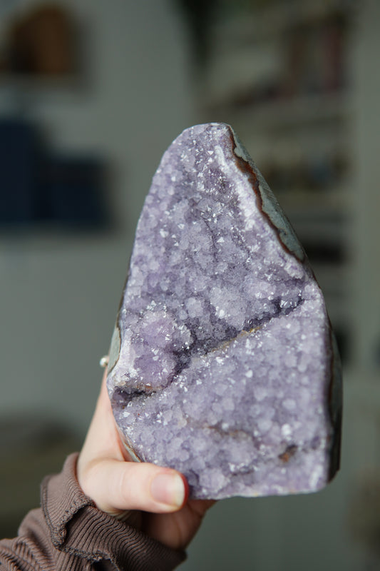 Lavendel Sugar Amethyst Cluster
