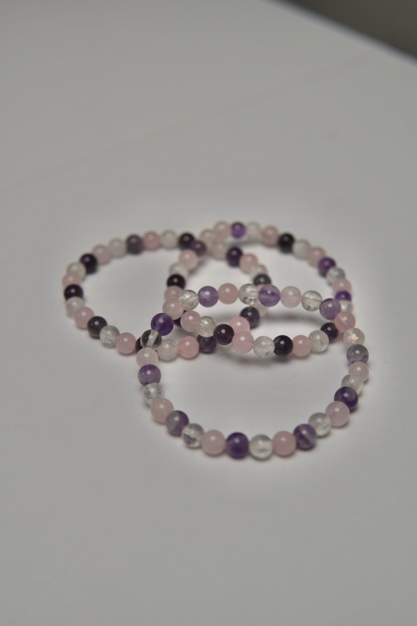 Kugelarmband Edelsteintrio Medium