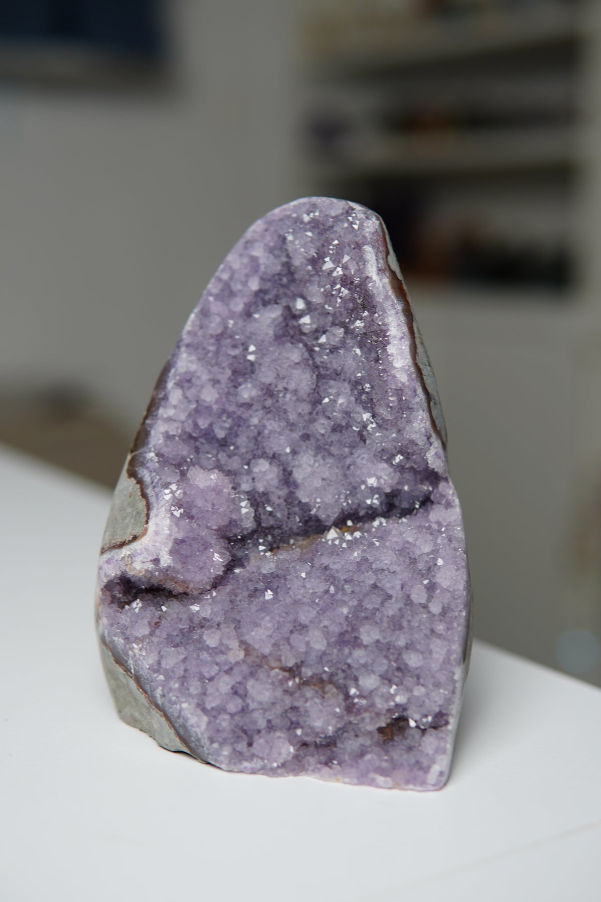 Lavendel Sugar Amethyst Cluster