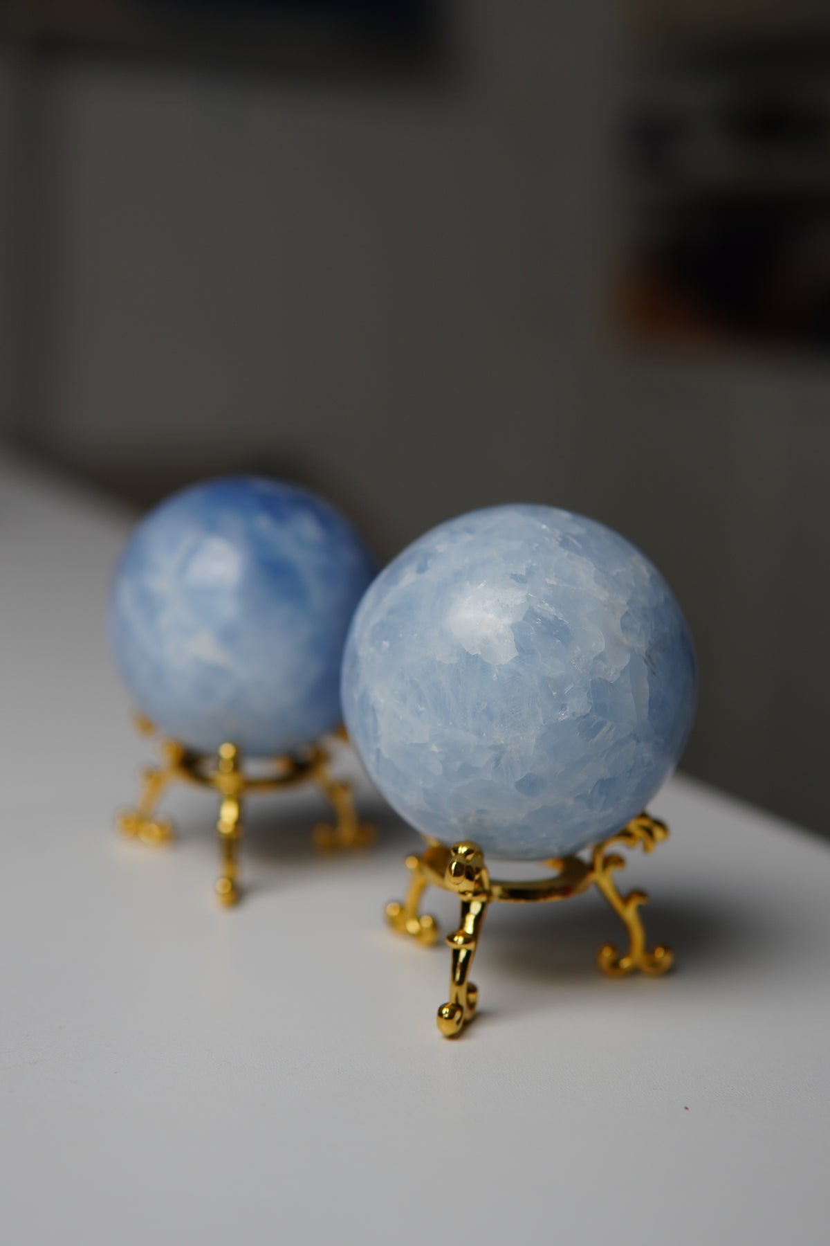 Celeste Calcit Kugel/Sphere