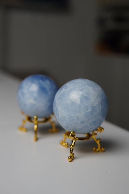 Celeste Calcit Kugel/Sphere