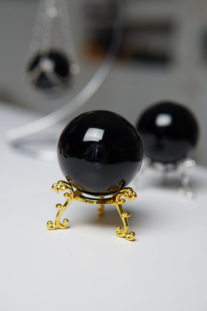 Obsidian Kugel/Sphere
