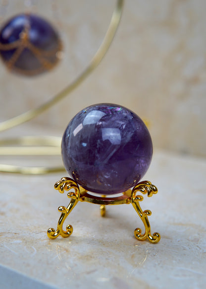 Regenbogen Amethyst Kugel/Sphere